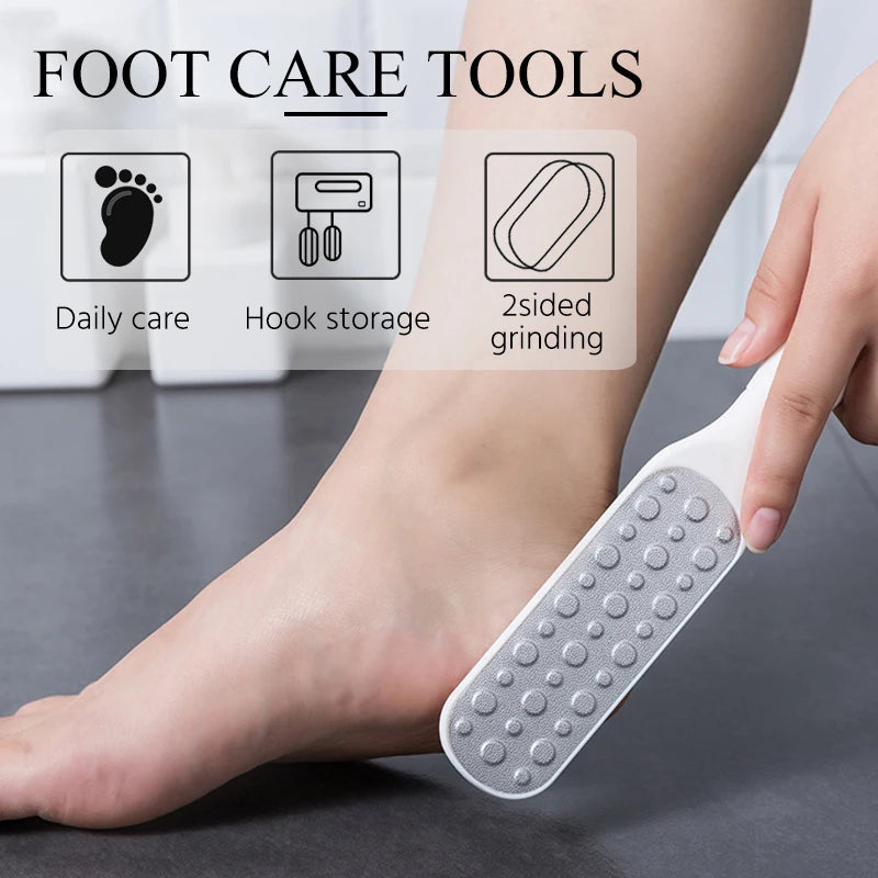 1pcs Double Side Foot File Professional Rasp Heel Grater Hard Dead Skin Callus Remover Pedicure foot care